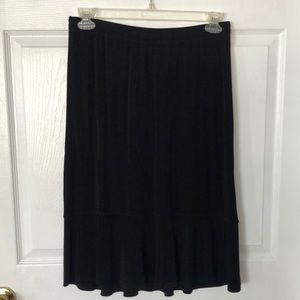 French laundry black skirt
